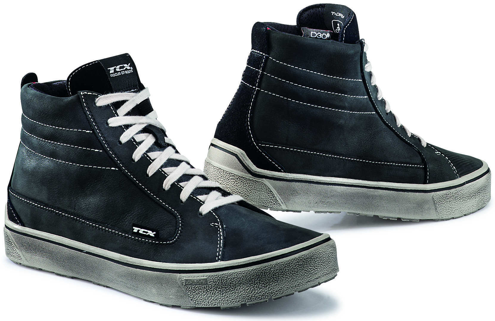 TCX Street 3 Zapatos de motocicleta impermeables - Negro (43)