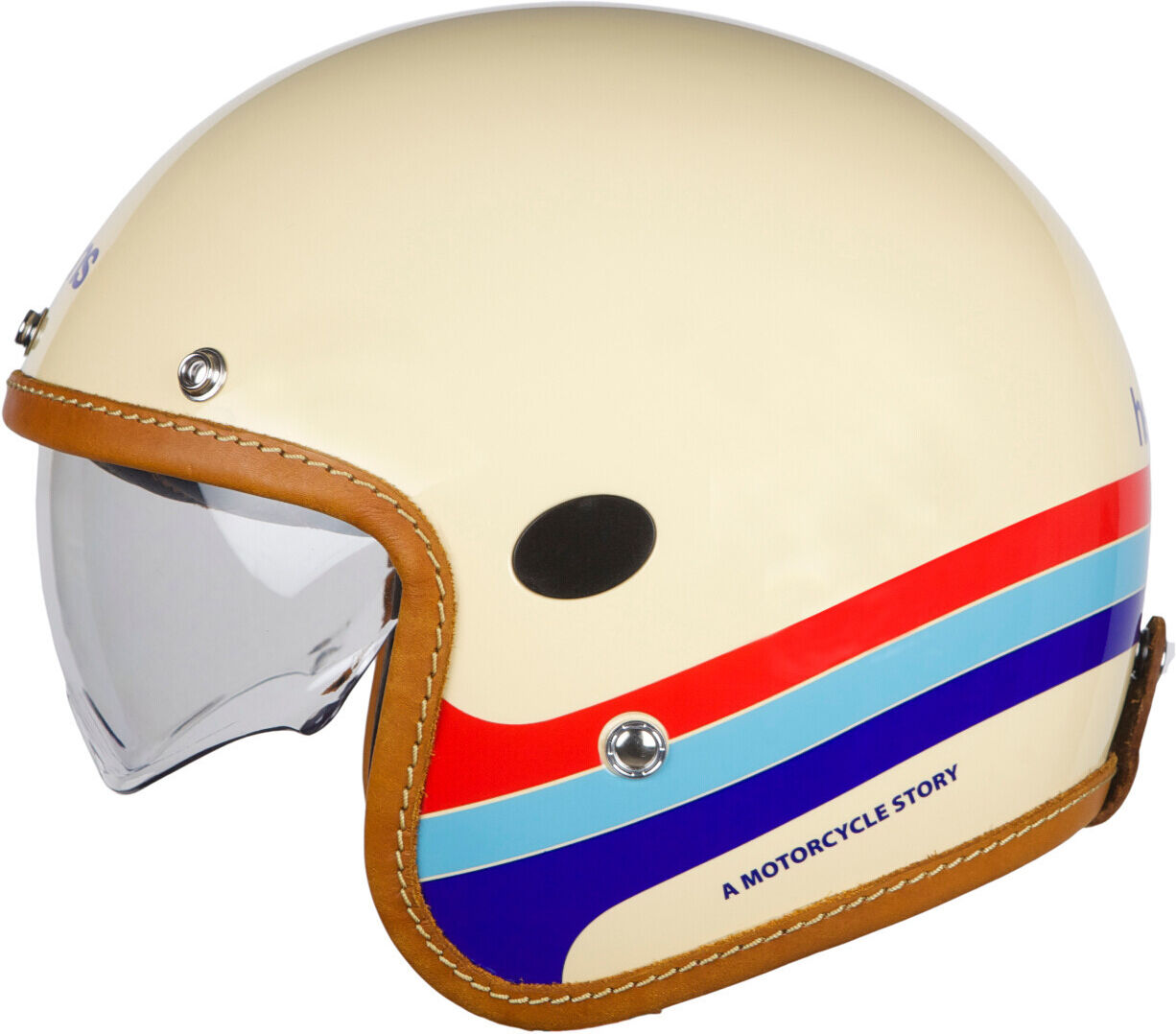 Helstons Mora Carbon Casco Jet - Beige (L)