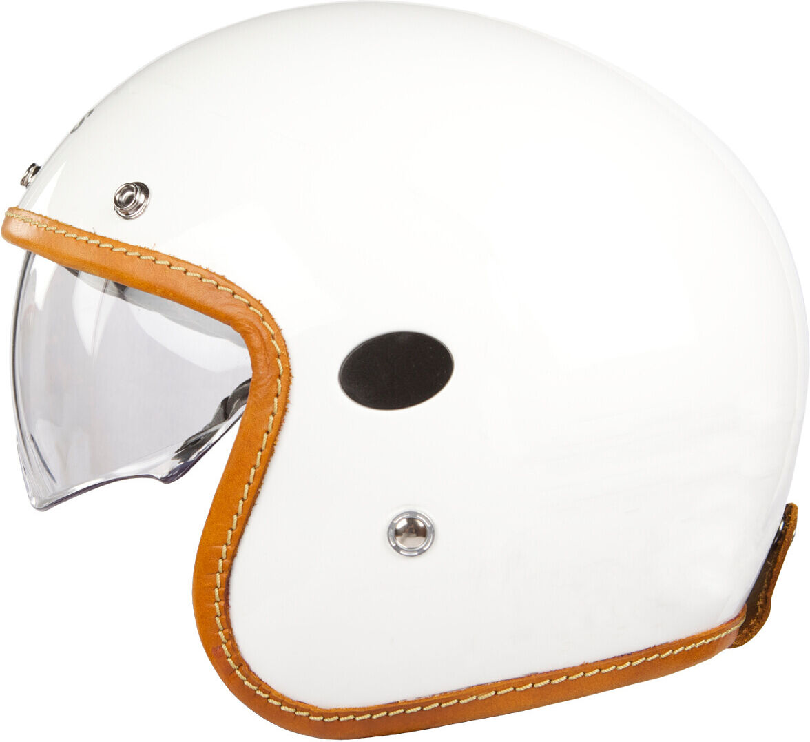 Helstons Naked Carbon Casco Jet - Blanco (L)