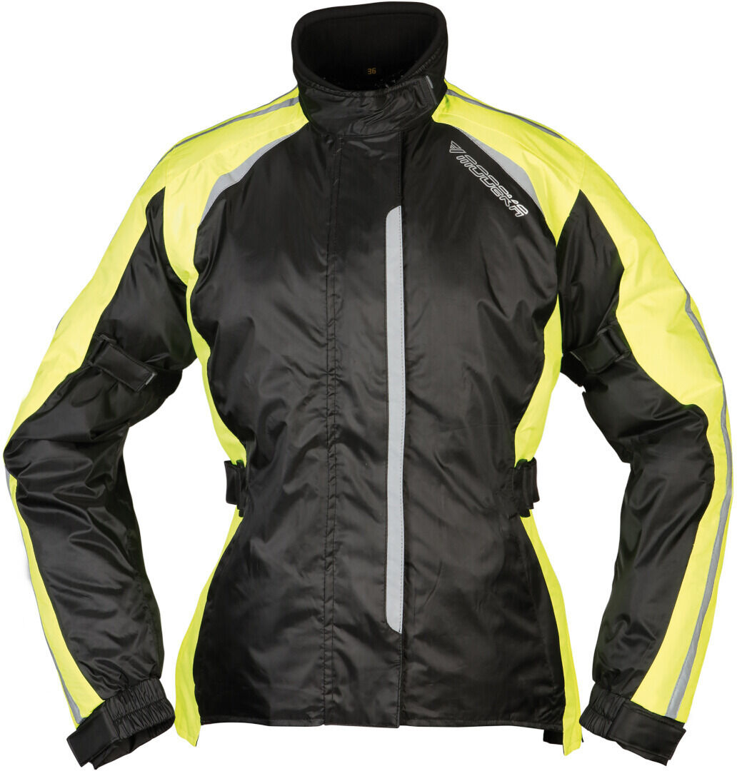 Modeka Viola Dry Chaqueta Ladies Rain - Negro Amarillo (46)