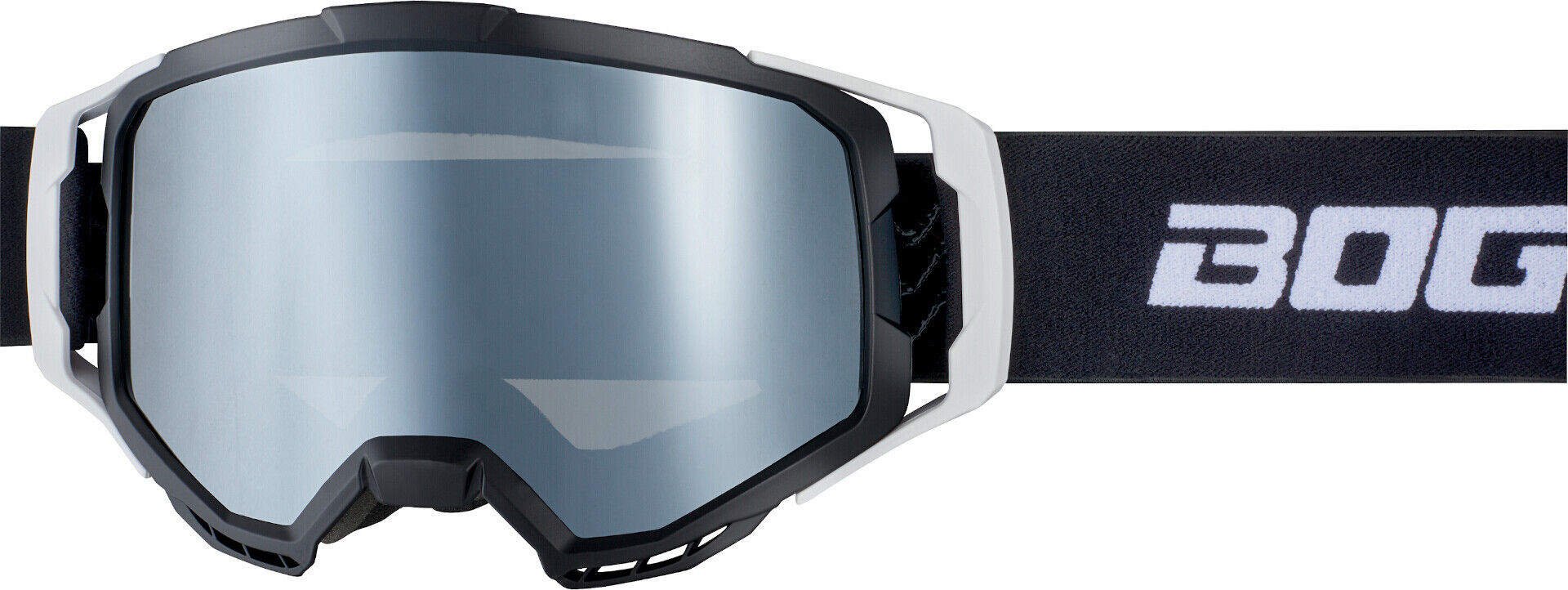 Bogotto B-1 Gafas de motocross - Negro Blanco (un tamaño)