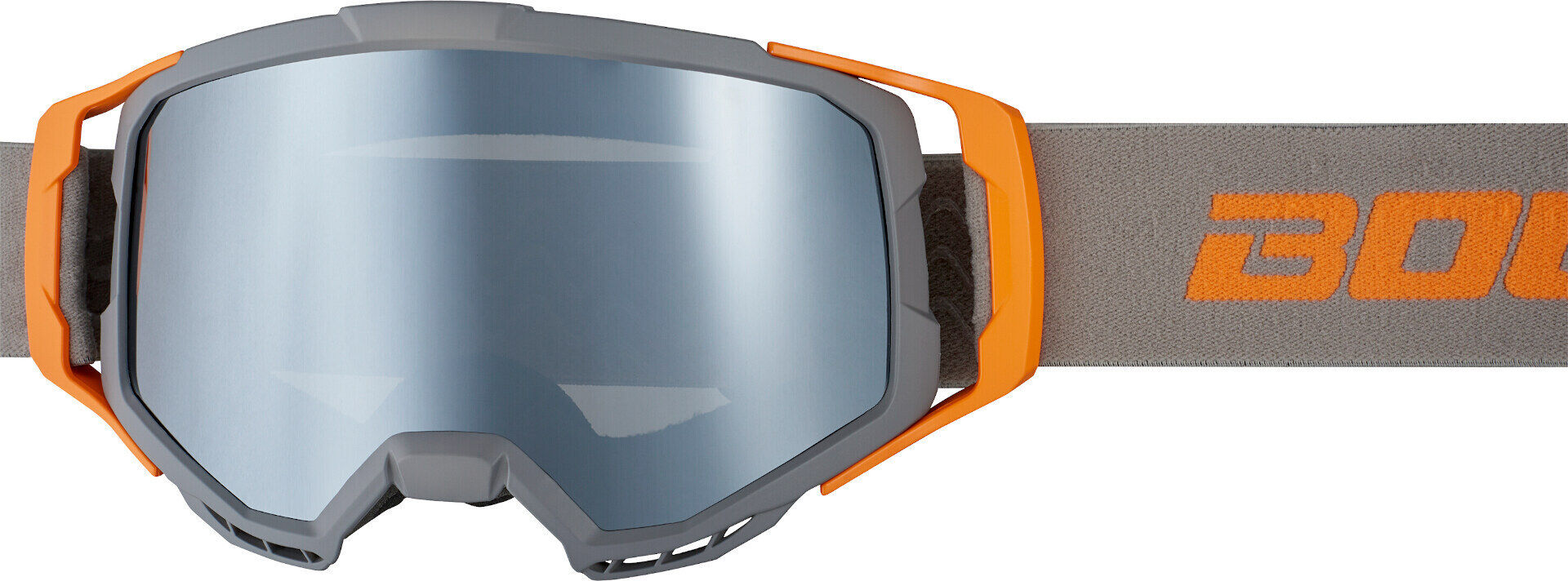 Bogotto B-1 Gafas de motocross - Gris Naranja (un tamaño)