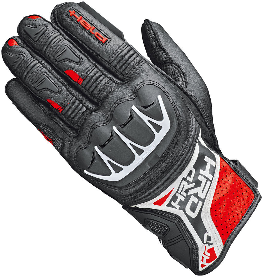 Held Kakuda Guantes de moto - Negro Rojo (M L)