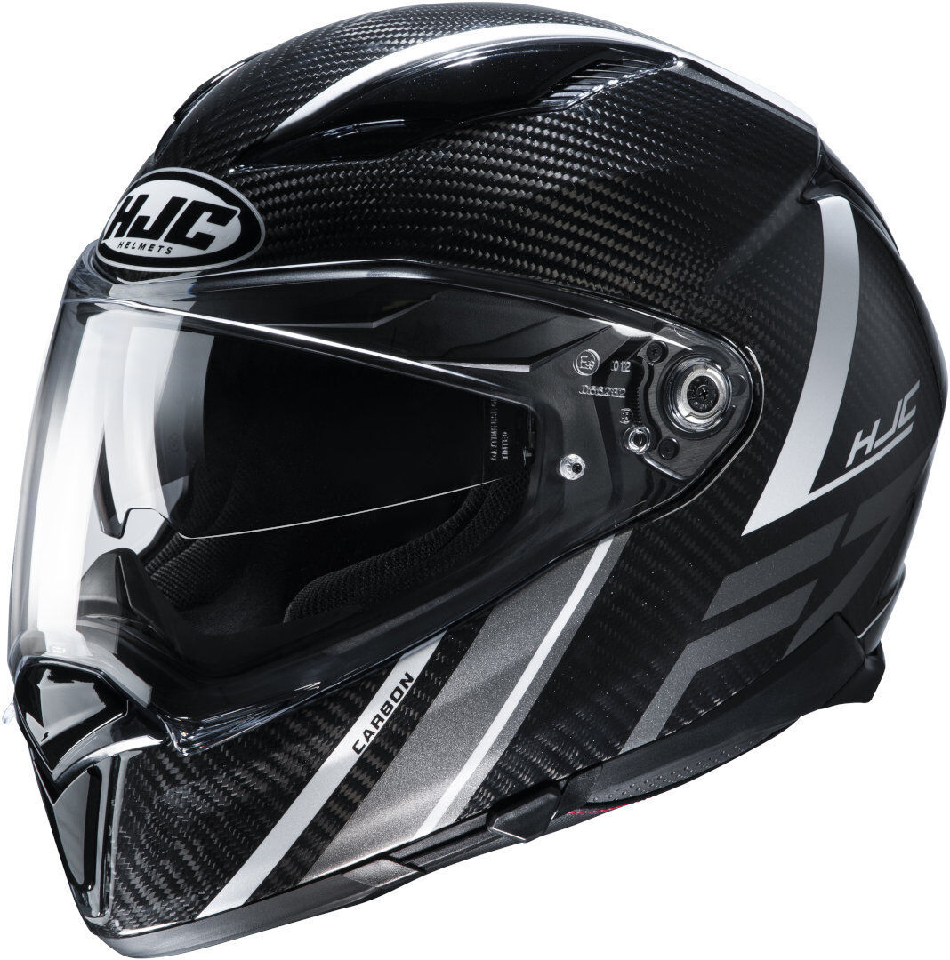 HJC F70 Carbon Eston Casco - Negro Gris (S)