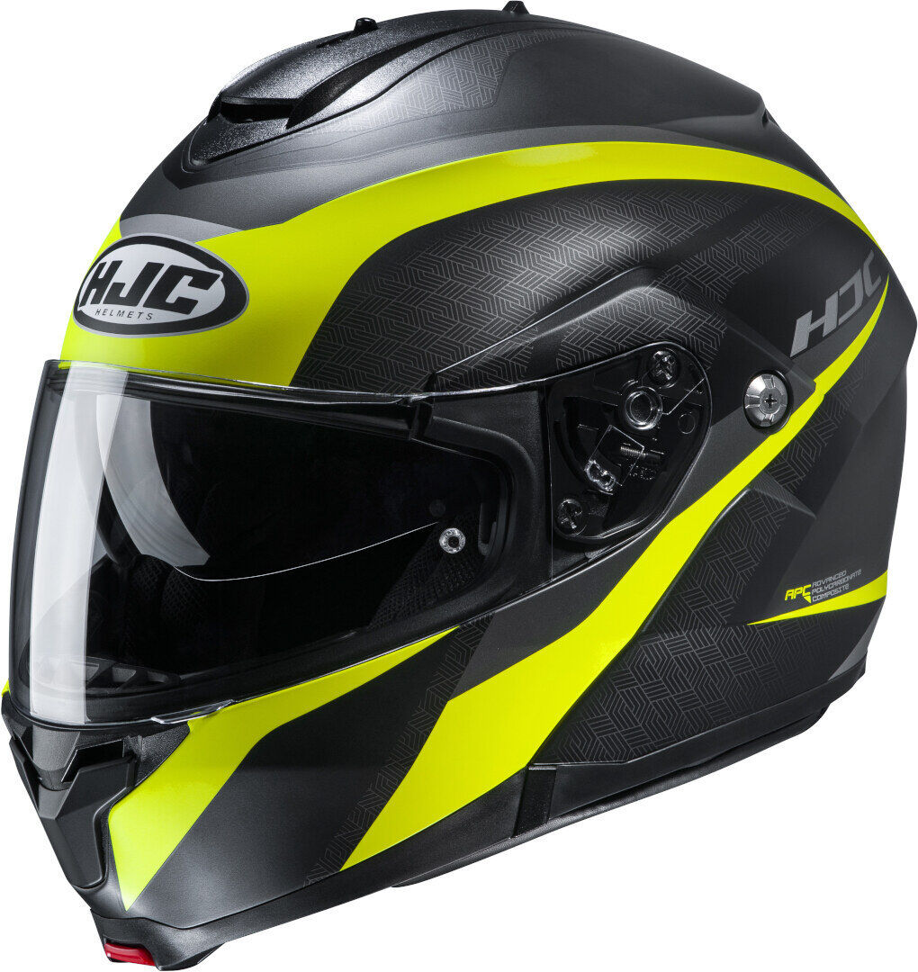 HJC C91 Taly Casco - Negro Amarillo (S)