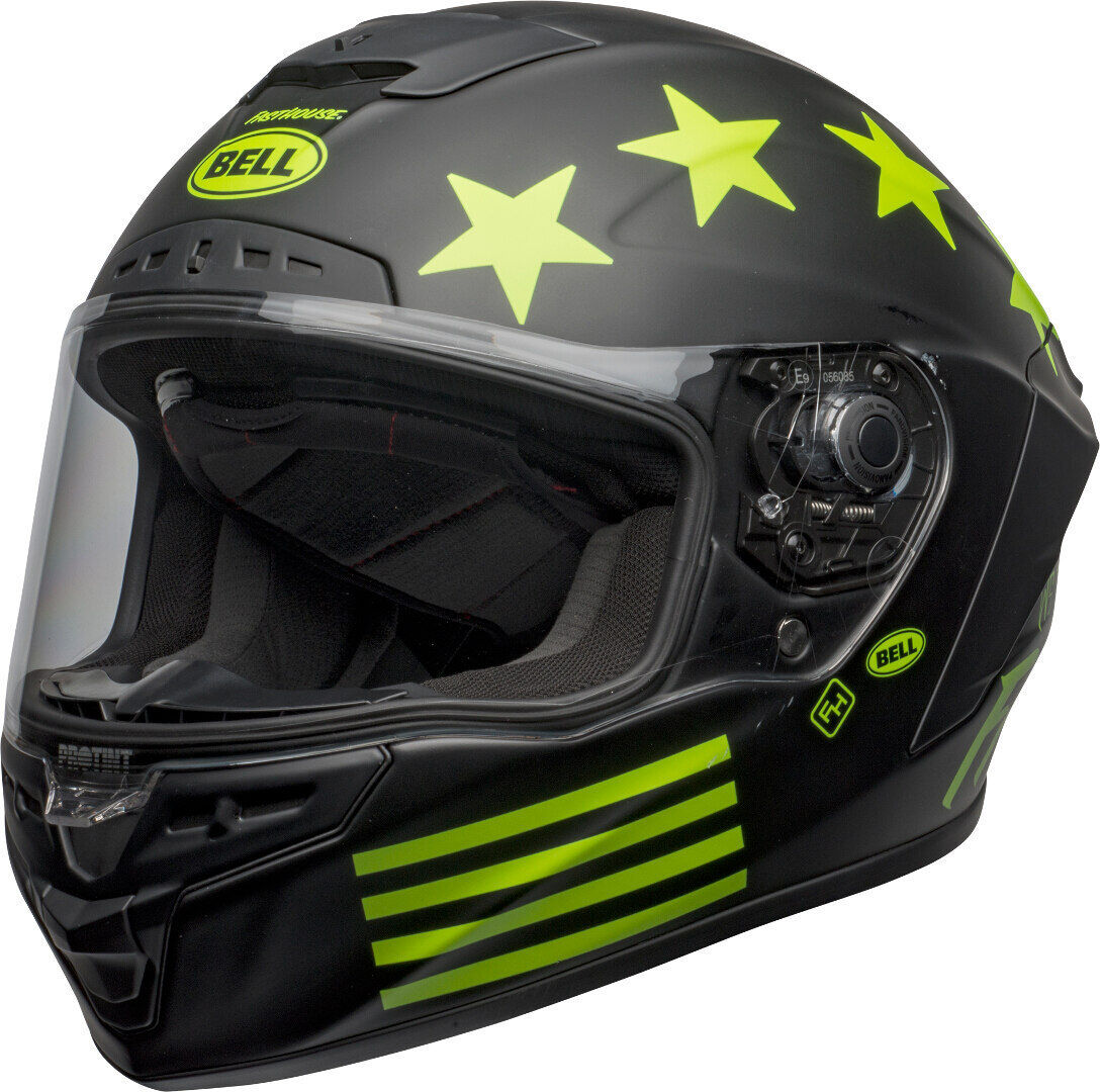 Bell Star DLX Mips Fasthouse Victory Circle Casco - Negro Verde (XL)