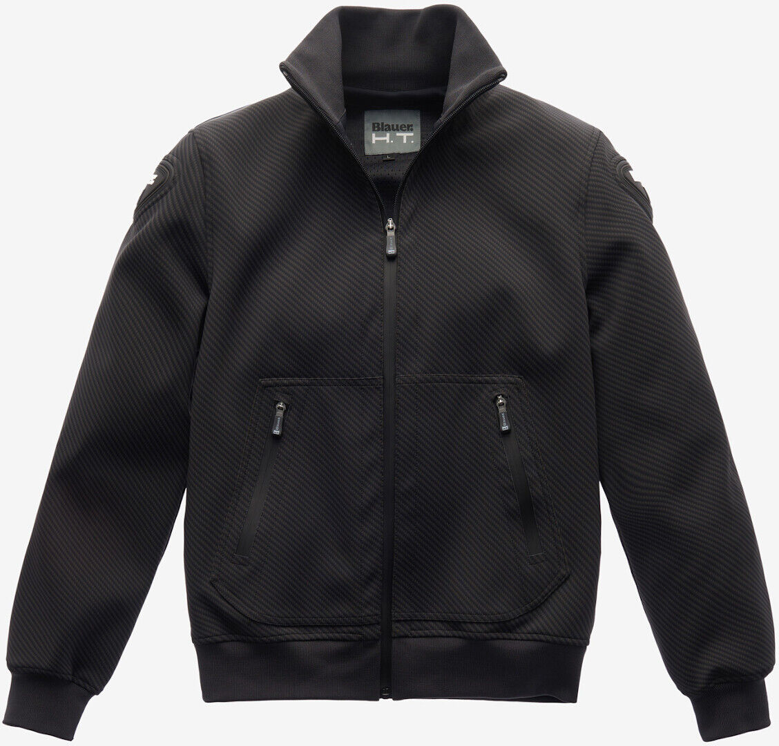 Blauer Easy Pro Chaqueta textil de motocicleta - Negro Carbono (L)