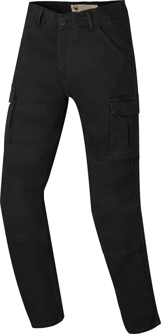 Merlin Harlow Pantalones textiles para motocicletas - Negro (L)