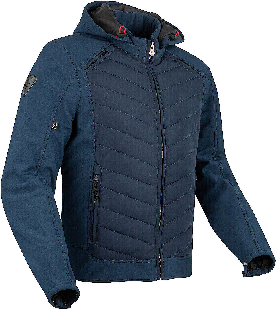 Segura Natcho Chaqueta textil de la motocicleta - Azul (L)