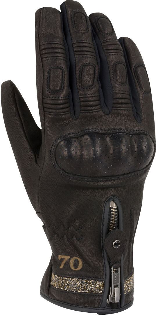 Segura Rita Guantes de motocicleta Crystal Ladies - Negro (XL)