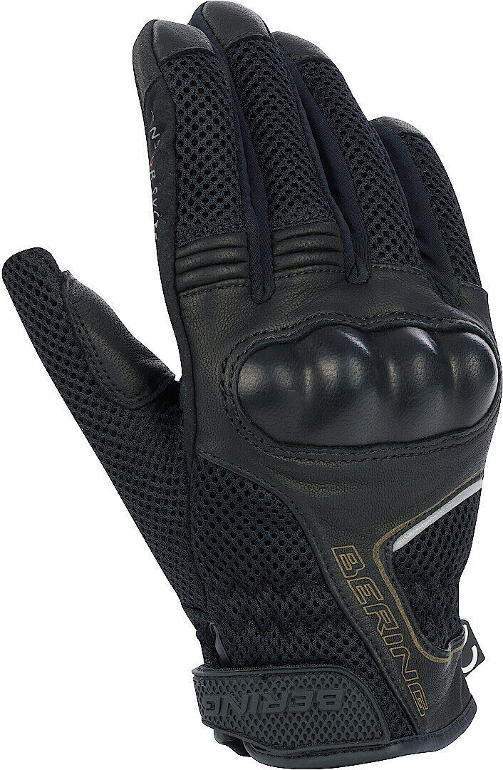 Bering KX 2 Ladies Guantes de motocicleta - Negro (S)