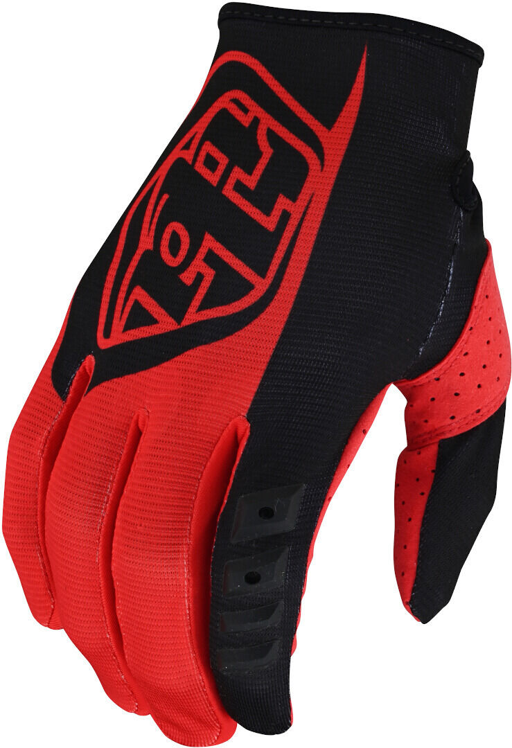 Lee GP Guantes de Motocross Juvenil - Negro Rojo