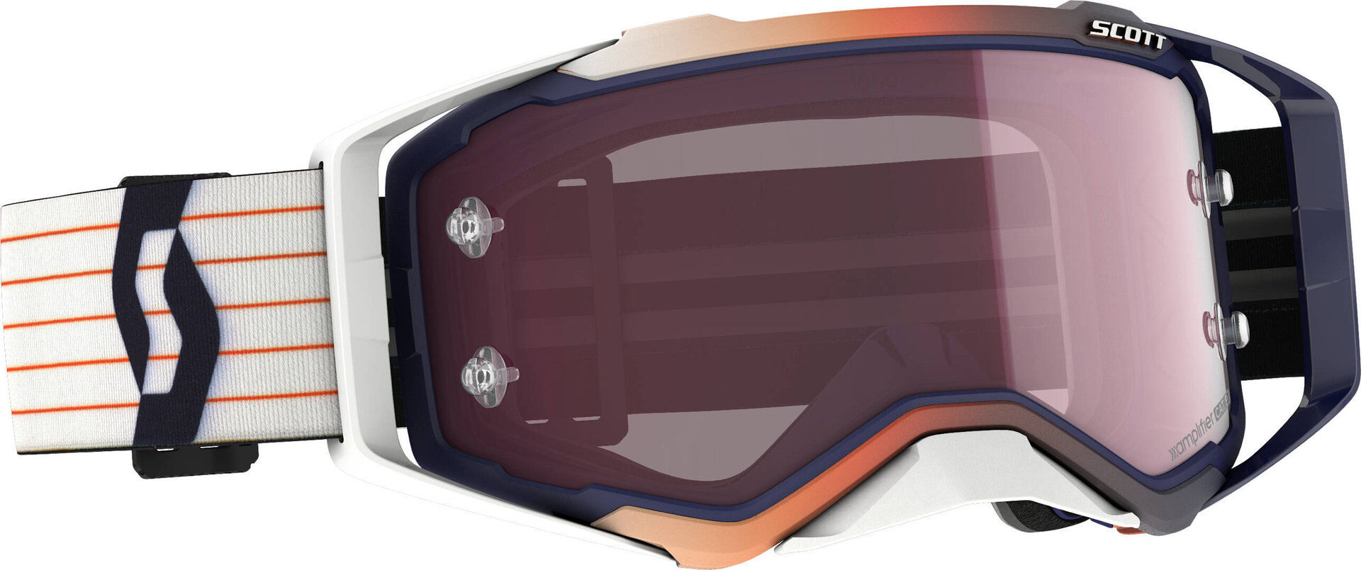Scott Prospect Amplifier Gafas de Motocross naranja/blanco - Rosa (un tamaño)
