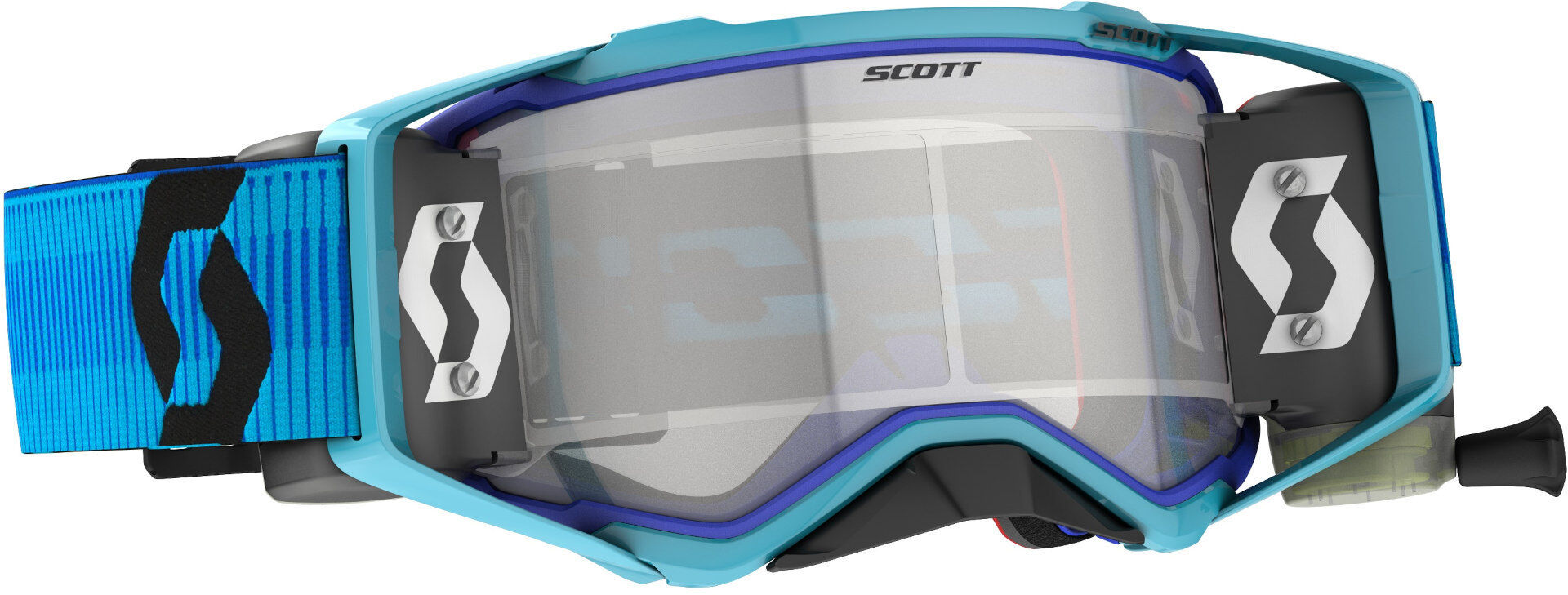 Scott Prospect WFS Duo Gafas de motocross - Negro Azul (un tamaño)