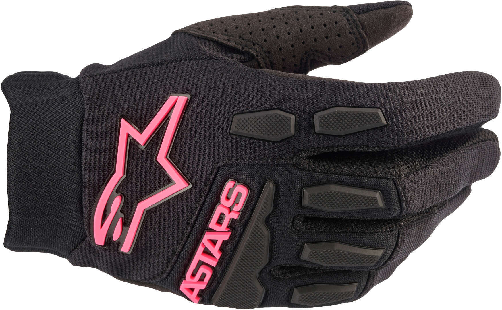 Alpinestars Stella Full Bore Guantes de Motocross para Damas - Negro Rosa (L)