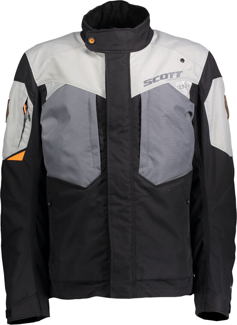 Scott ADV Terrain Dryo Chaqueta textil para motocicleta - Negro Gris (XS)