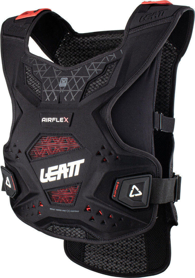 Leatt AirFlex Protector de pecho para damas - Negro (2XS S)