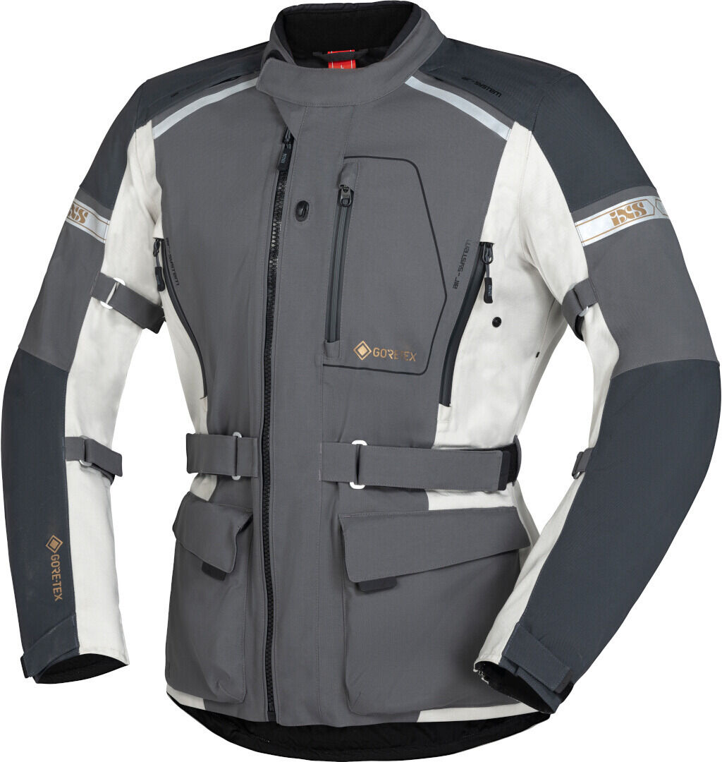 IXS Master-GTX 2.0 Chaqueta textil para motocicleta - Gris