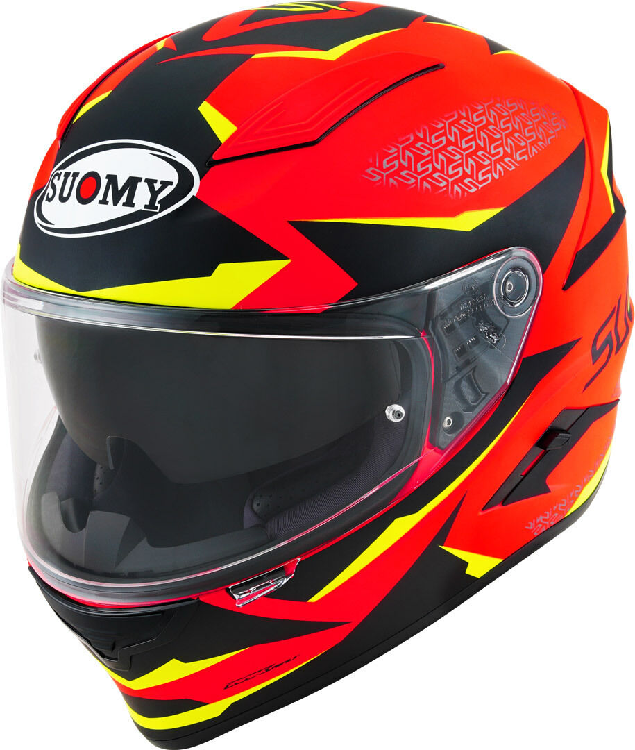 Suomy Speedstar Luminescence Casco - Rojo Amarillo