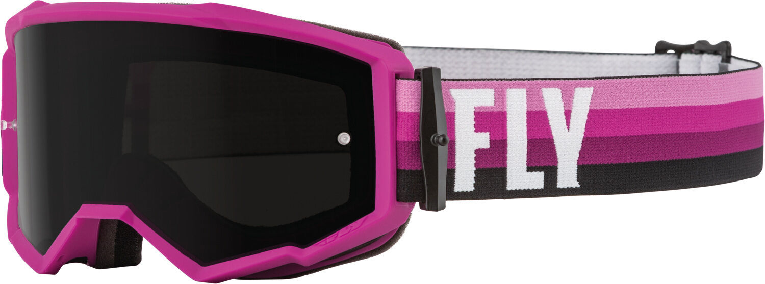 FLY Racing Zone Gafas de motocross - Negro Rosa