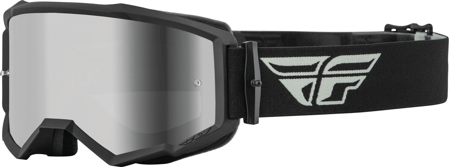 FLY Racing Zone Logo Gafas de motocross - Negro Gris