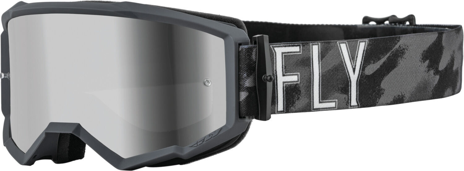 FLY Racing Zone S.E. Tactic Gafas de motocross - Negro Gris Verde Marrón