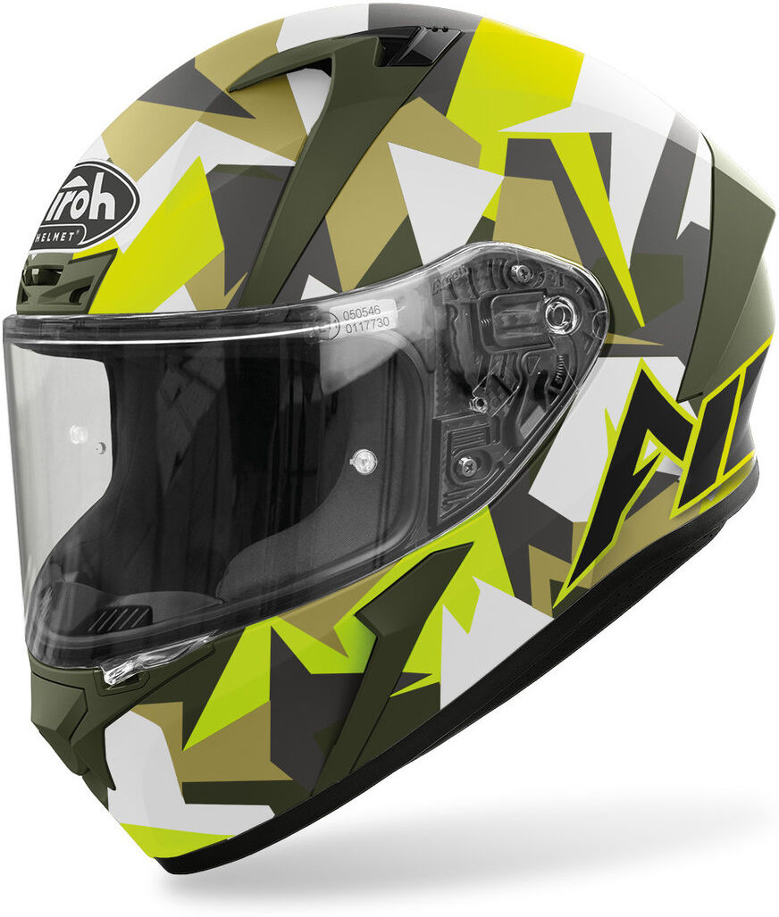 Airoh Valor Army Casco - Gris Amarillo (XS)