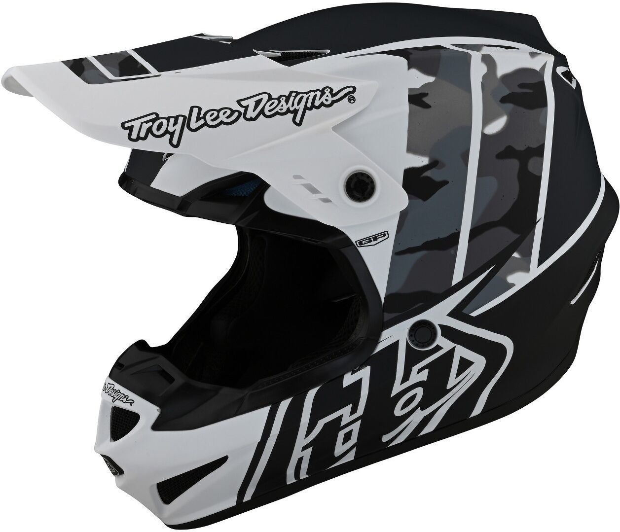 Lee GP Nova Camo Casco de motocross - Multicolor (L)