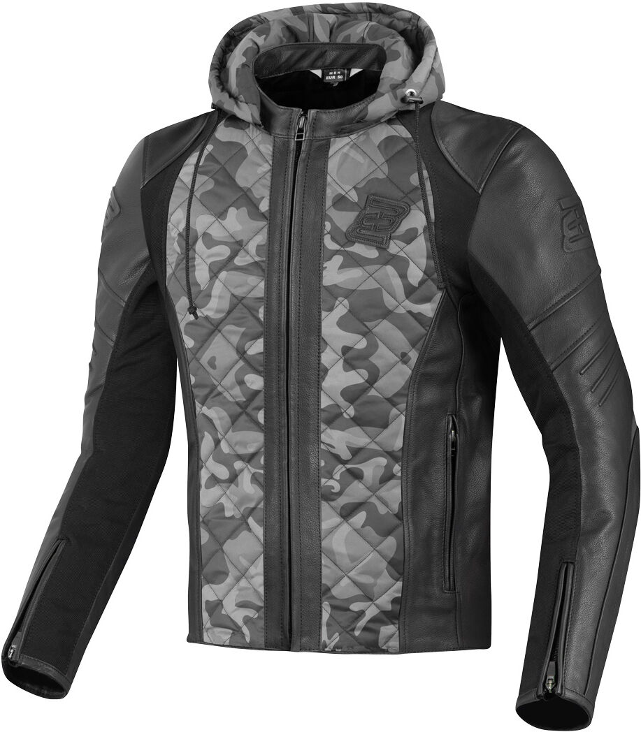 Bogotto Radic Chaqueta de cuero / textil de motocicleta - Gris (XS)