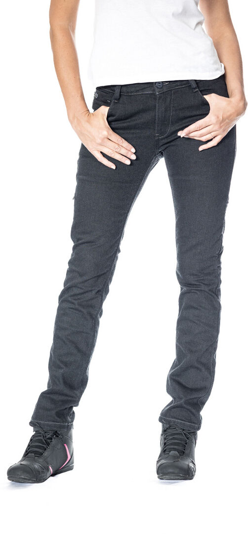 Ixon Billie Damas Motorcycle Jeans - Negro (26)