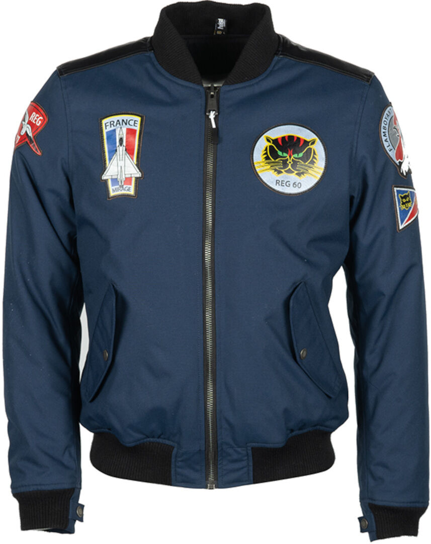 Helstons Lynx Chaqueta textil para motocicleta - Azul (S)