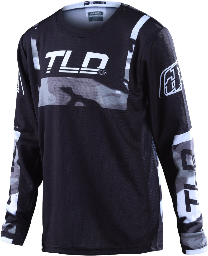 Lee GP Brazen Camo Maillot Juvenil de Motocross - Gris