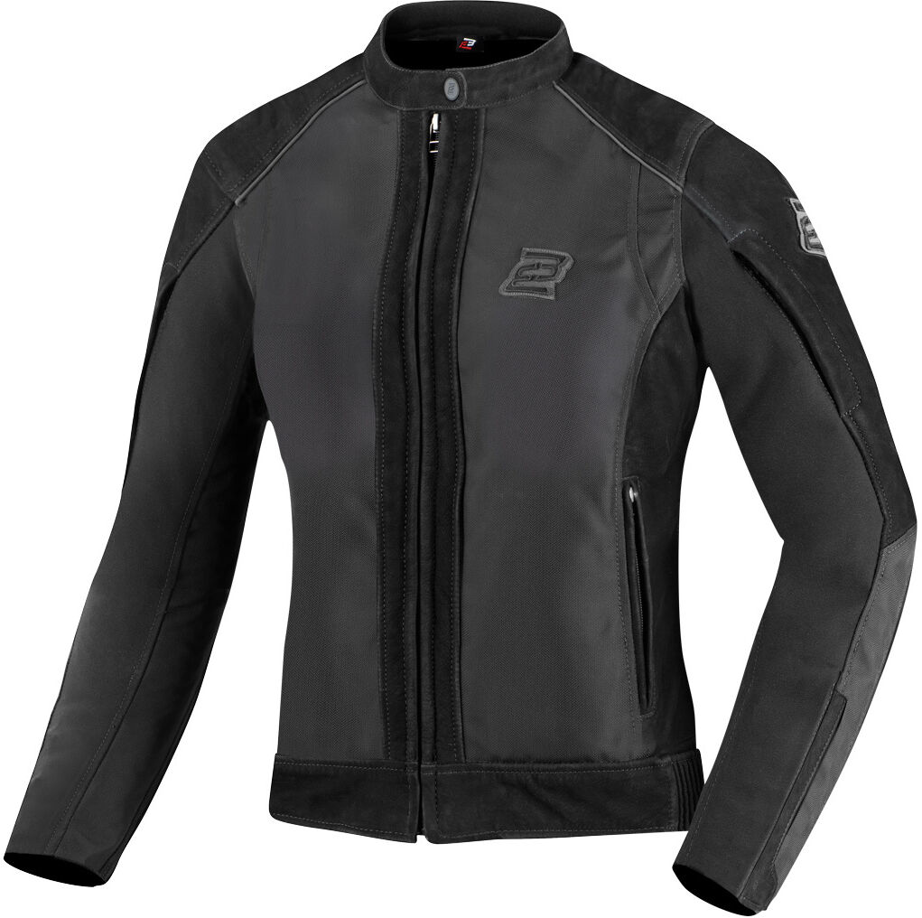 Bogotto Tek-M impermeable Ladies Motorcycle Leather- / Chaqueta textil - Negro (XL)