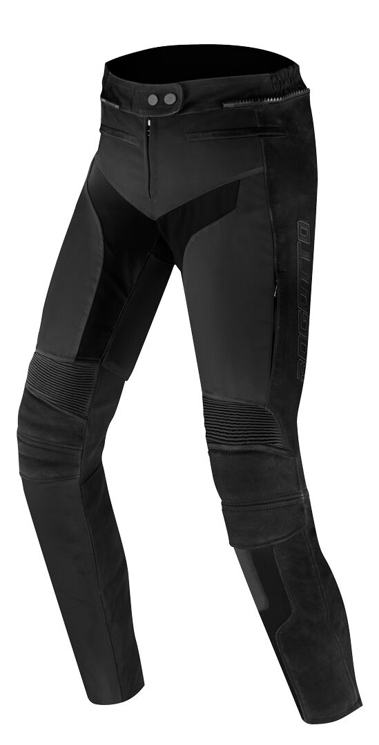 Bogotto Tek-M Impermeable damas motocicleta cuero / pantalones textiles - Negro (2XL)