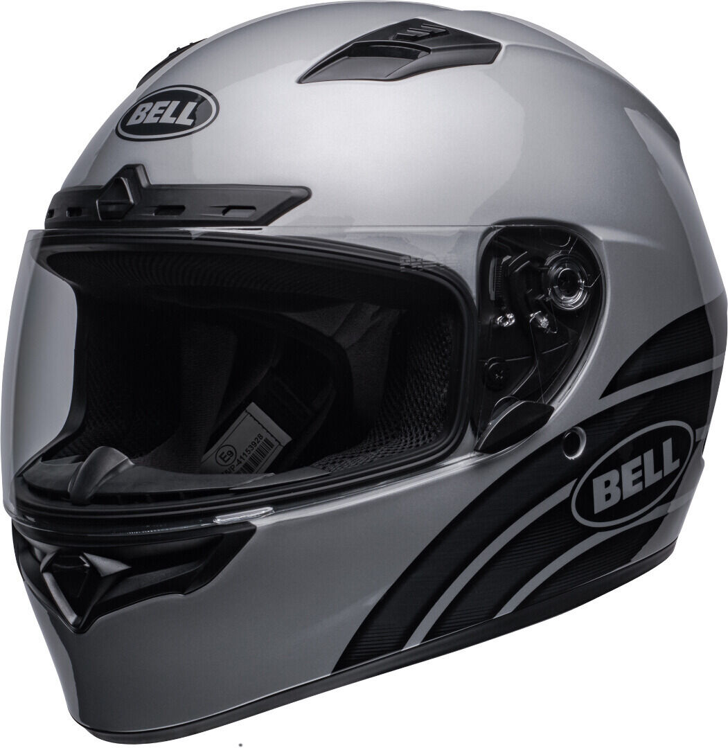 Bell Qualifier DLX Ace-4 Casco - Negro Gris (S)