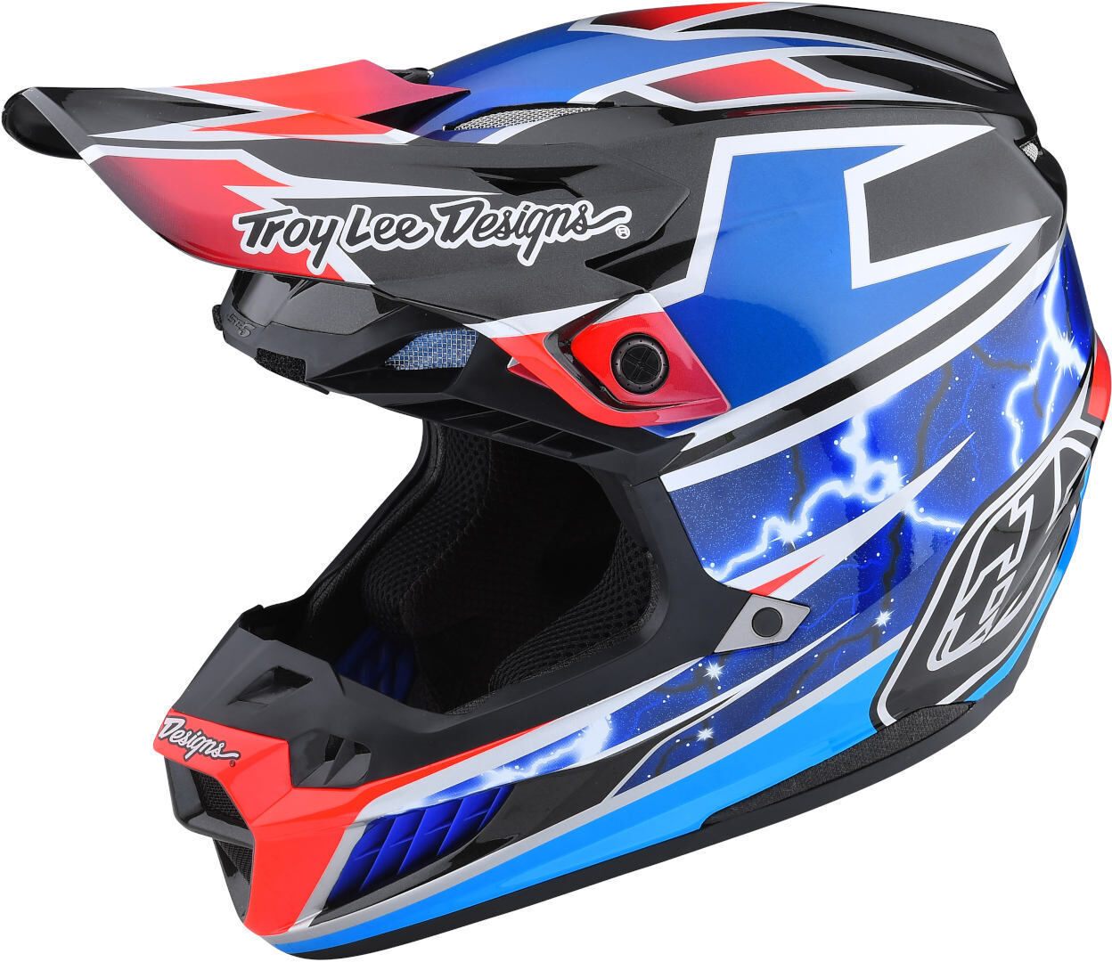 Lee SE5 Lightning MIPS Casco de motocross - Multicolor (XL)