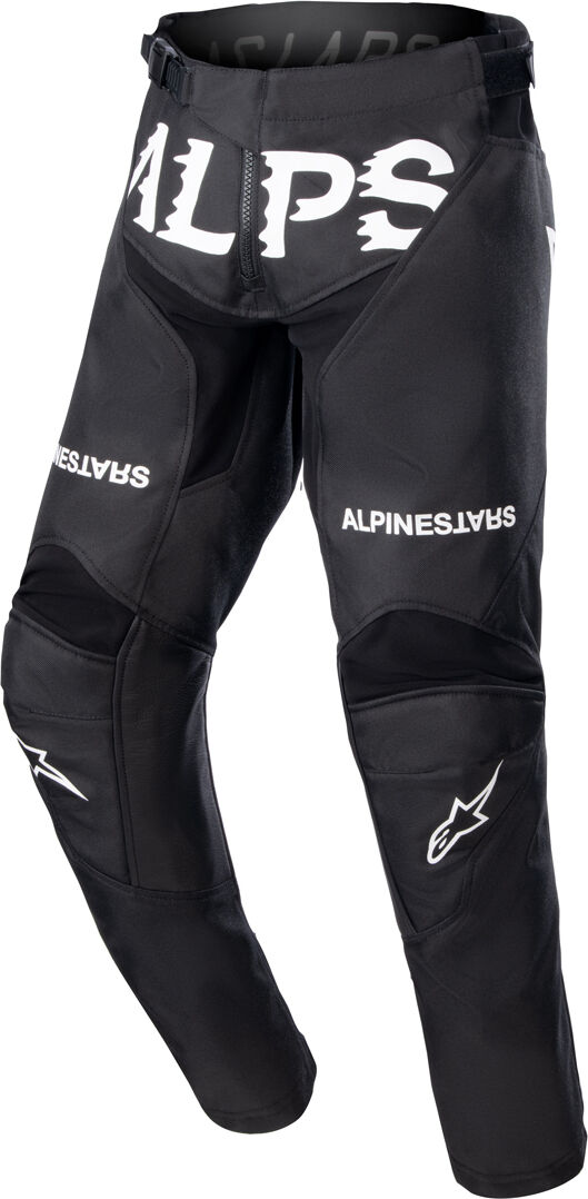 Alpinestars Racer Found Pantalones Juveniles de Motocross - Negro Blanco (26)