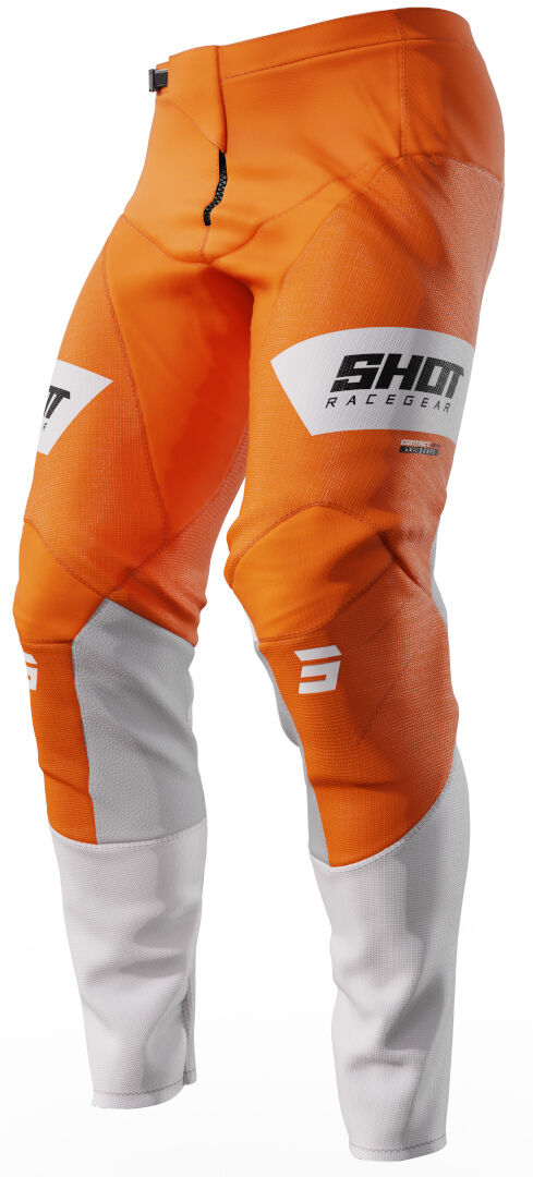 Shot Contact Scope Pantalones de motocross - Blanco Naranja (34)