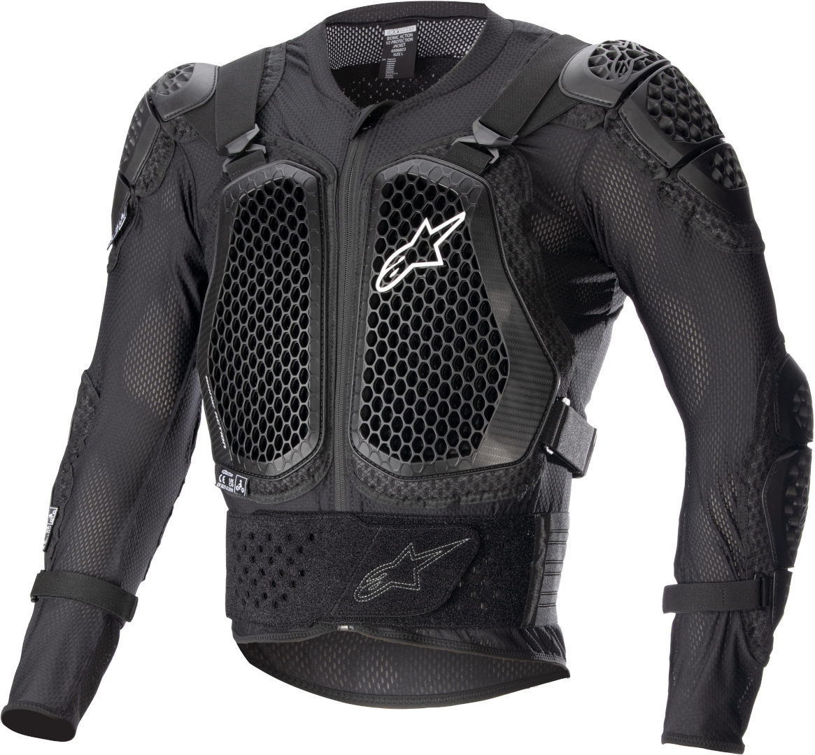 Alpinestars Bionic Action V2 Chaqueta protectora - Negro (L)