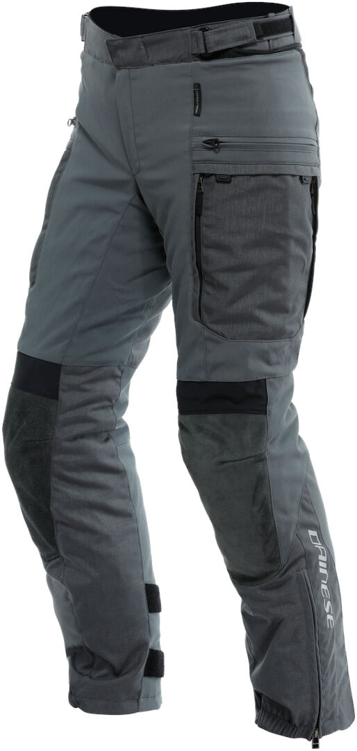 Dainese Springbok 3L Absoluteshell Pantalones textiles para motocicleta - Negro Gris (52)