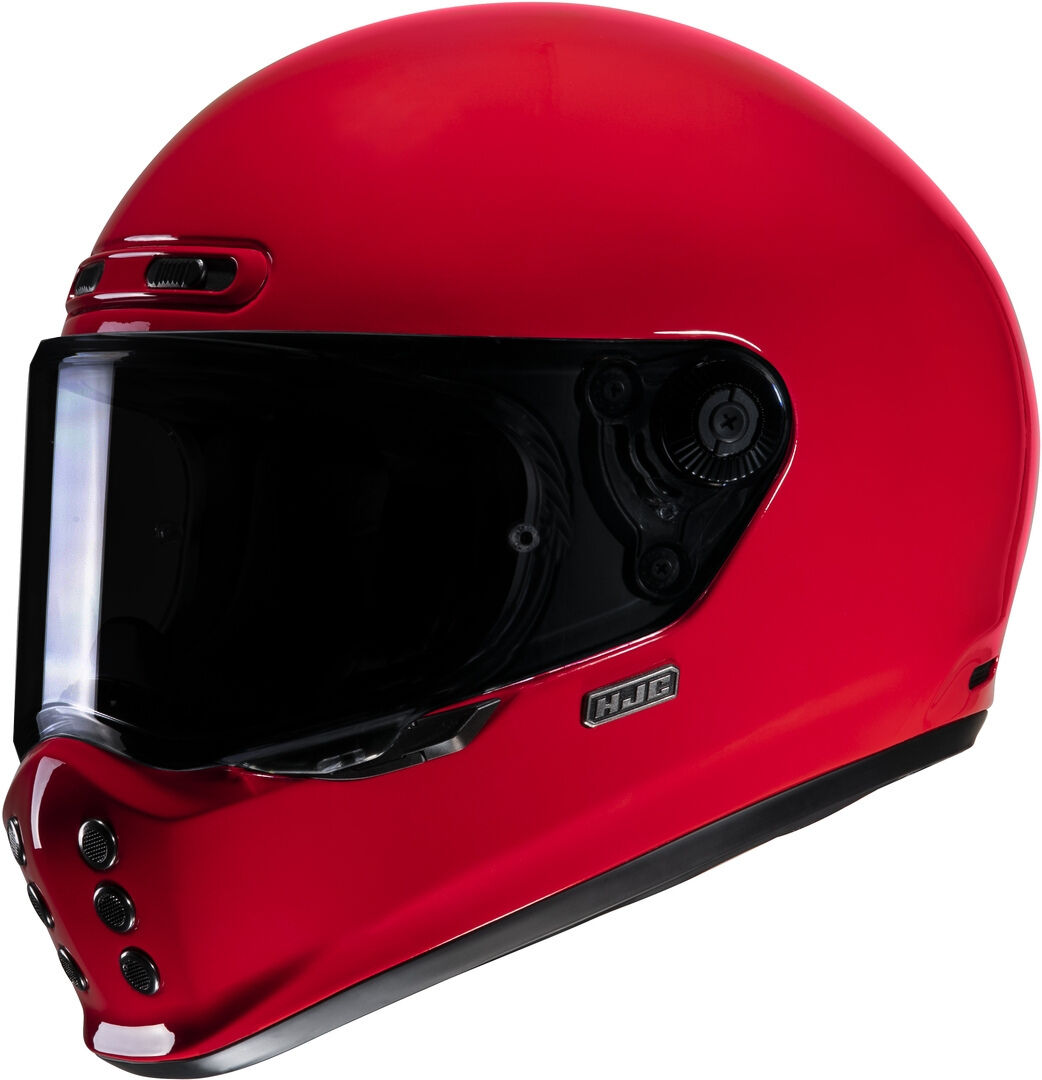 HJC V10 Solid Casco - Rojo (XS 54 55)