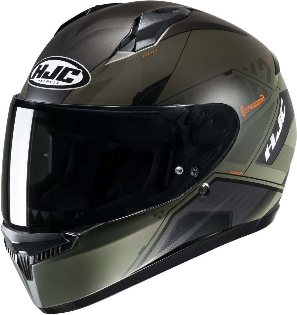 HJC C10 Inka Casco - Gris Verde (XS 54 55)