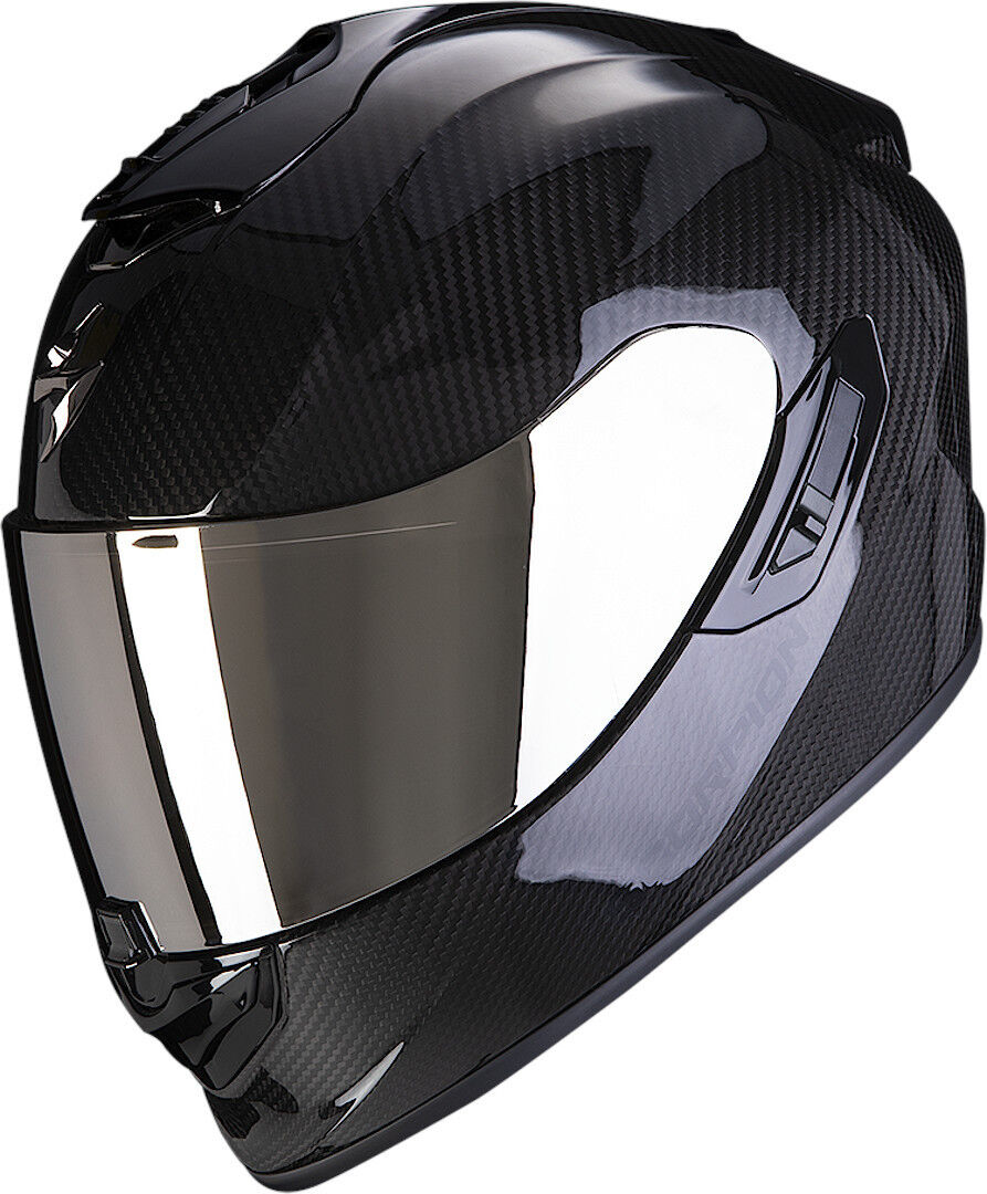 Scorpion EXO-1400 Evo Air Solid Casco de carbono - Negro (XL)