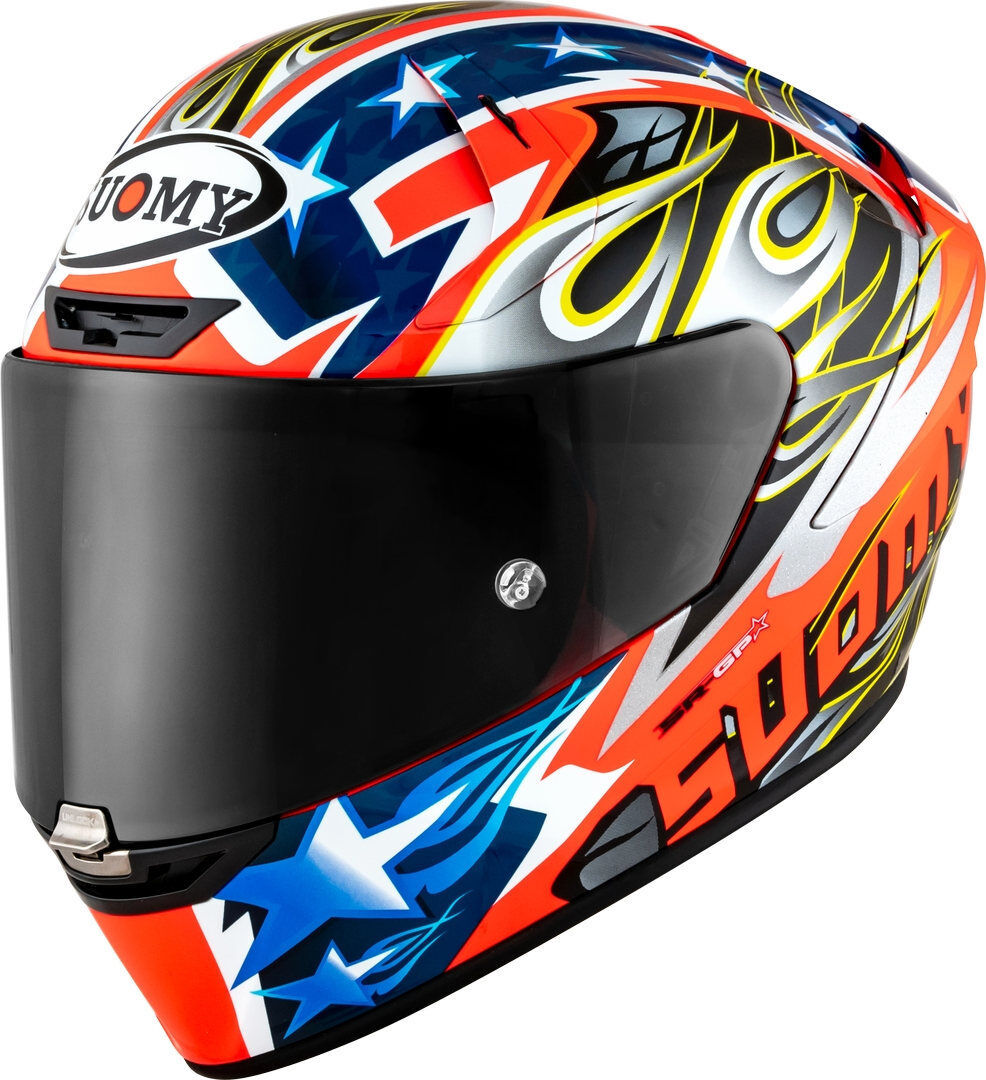 Suomy SR-GP Glory Race 2023 Casco - Rojo Azul (L)