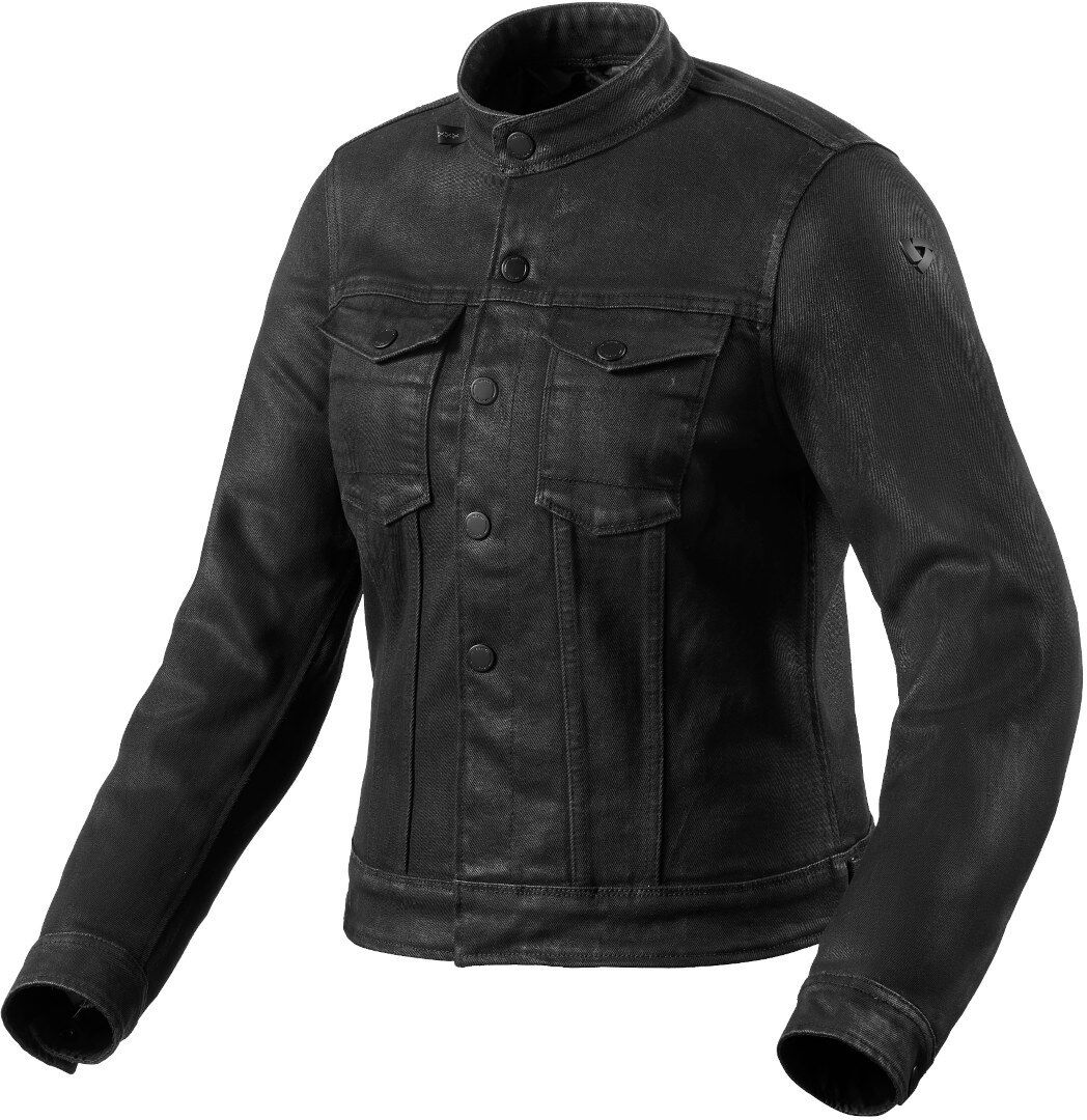 Revit Trucker Chaqueta textil de motocicleta para damas - Negro (L)