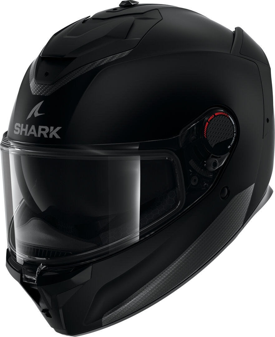 Shark Spartan GT Pro Blank Casco - Negro (L)