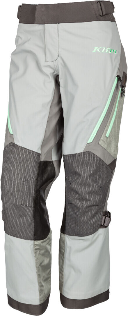 Klim Artemis 2023 Pantalones textiles de motocicleta para damas - Gris (L 34)