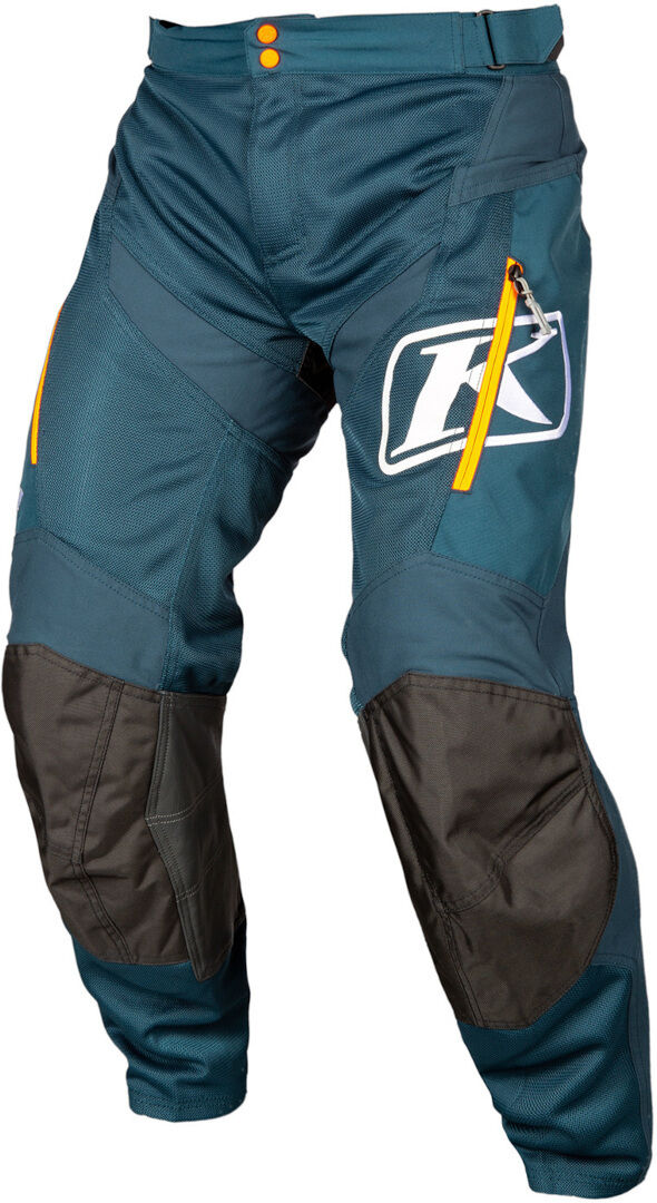 Klim Mojave In The Boot 2023 Pantalones de motocross - Negro Azul (32 34)