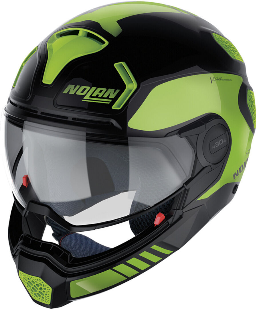 Nolan N30-4 TP Uncharted Casco - Negro Verde (S)