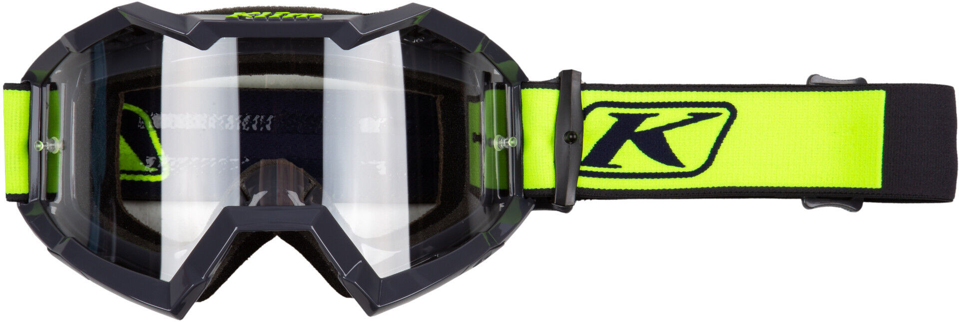 Klim Viper 2023 Gafas de motocross - Negro Amarillo (un tamaño)